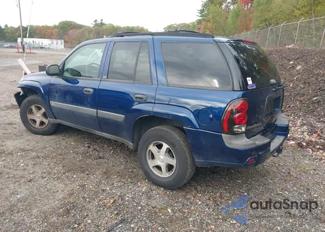 2004 Chevrolet Trailblazer Ls from USA, damaged, VIN 1GNDT13S942295855